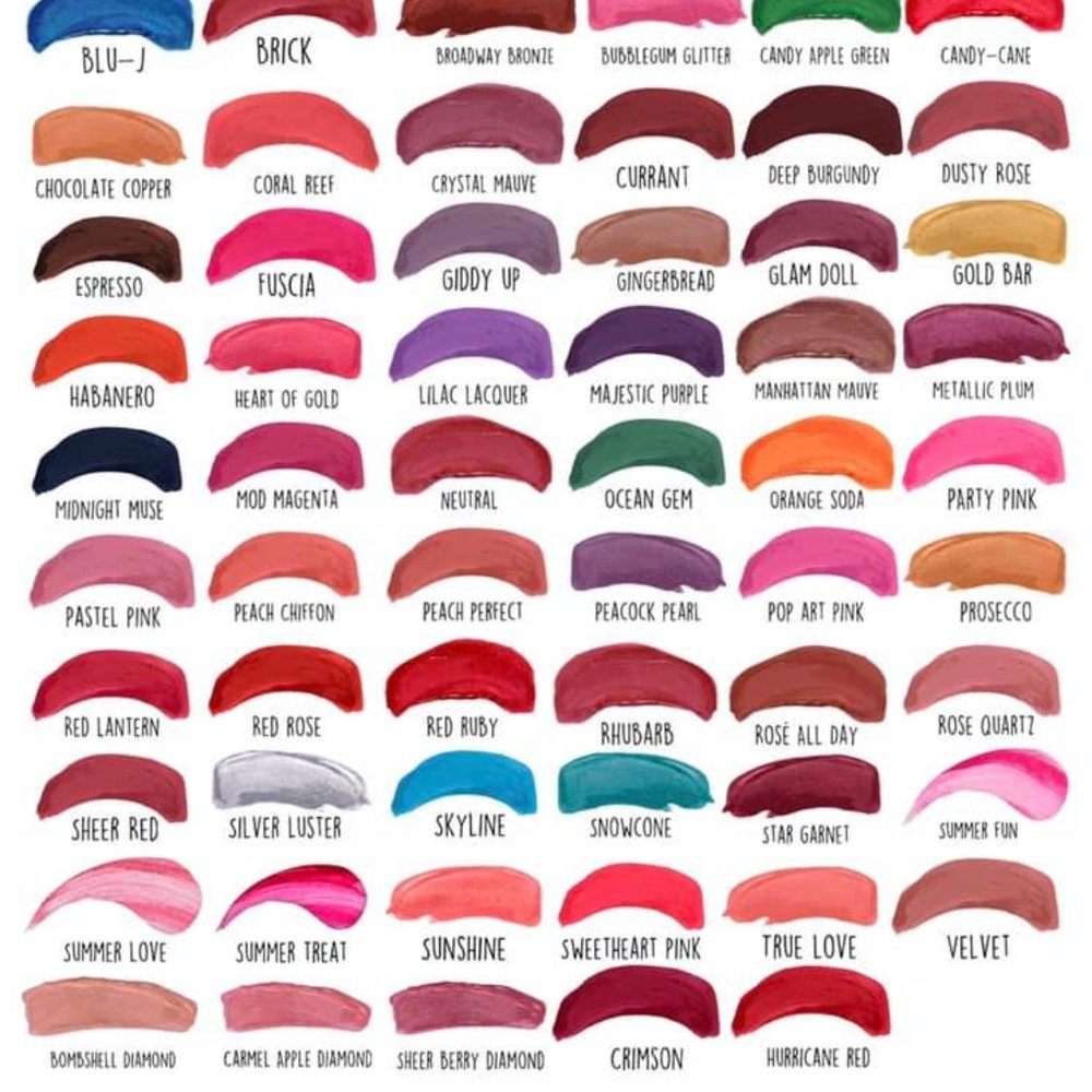 LipSense (SeneGence) - Choose your color